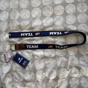 NWT Polo Ralph Lauren Unisex Team USA 2024 Olympics Closing Ceremony Belt Sz M